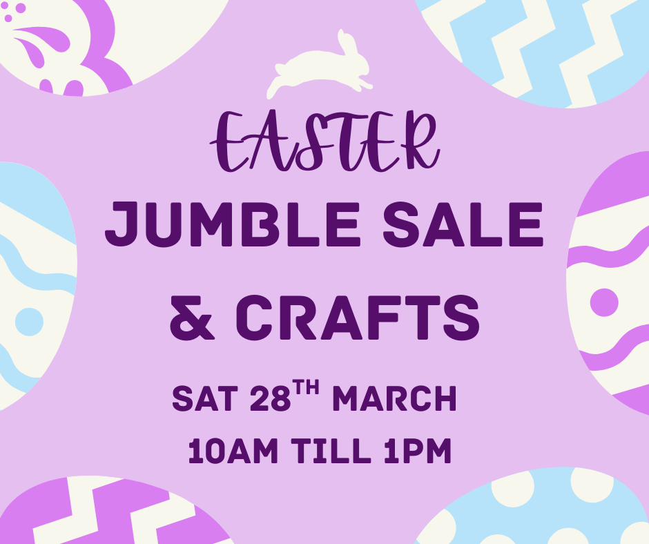 Get in contact if you would like a table. Come along and enjoy some Easter crafts and grab yourself a bargain!